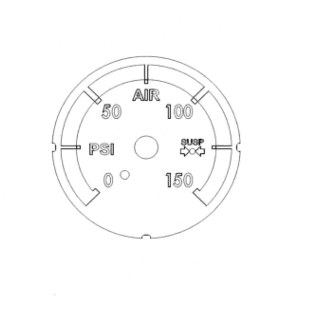 A22-71040-006 GAUGE - ICU3, US, SUSPENSION AIR