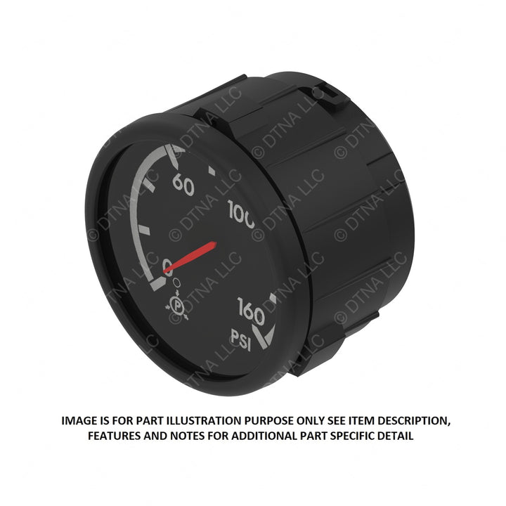 A22-71048-000 GAUGE-AIR PRESSURE,PRIMARY AIR,ICU4ME,BL