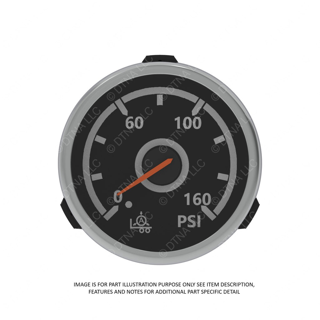 A22-71049-101 GAUGE-APP AIR PRESSURE,TRAILER,ICU4ME,BR