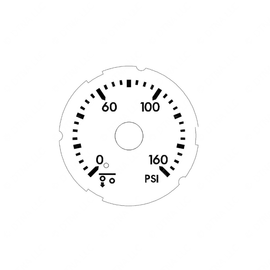 A22-71049-105 GAUGE-ICU4ME,AXLE LIFT,BRIGHT