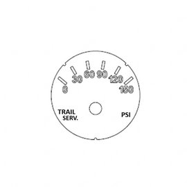 A22-71488-000 GAUGE-TRAILER SERV PRESS,PSI