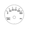 A22-71491-002 GAUGE-TRCTR APP,PSI,BRIGHT,