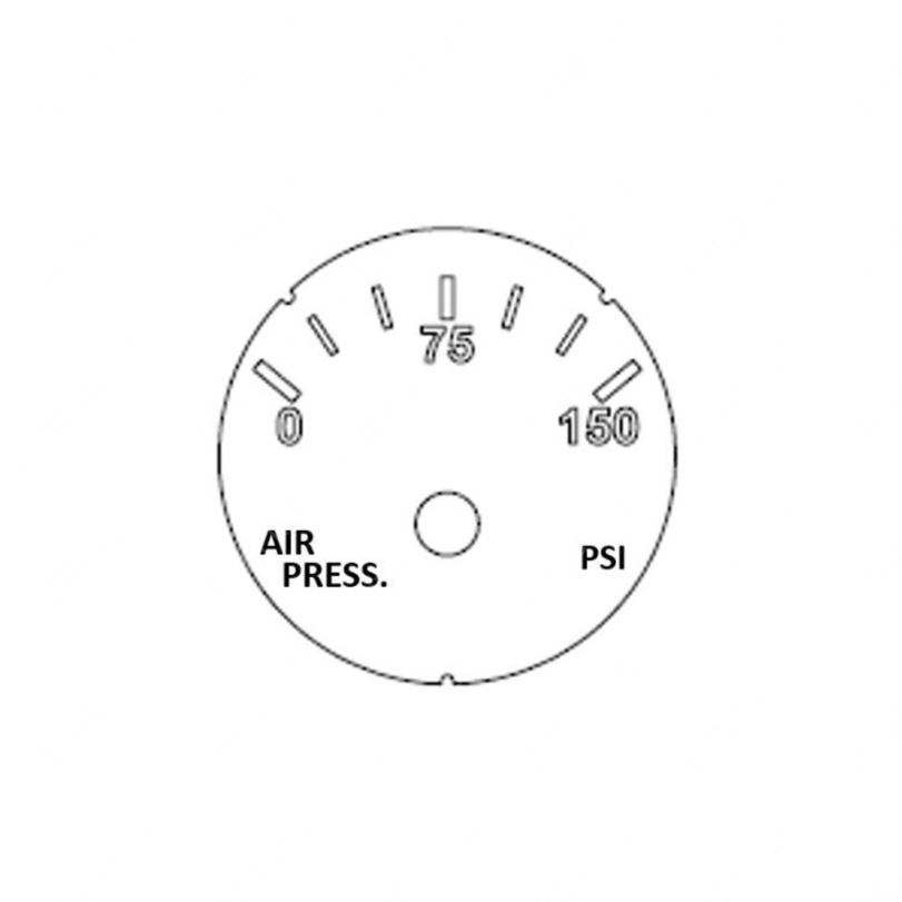 A22-71499-002 GAUGE-GENERIC AIR PRESS,PSI