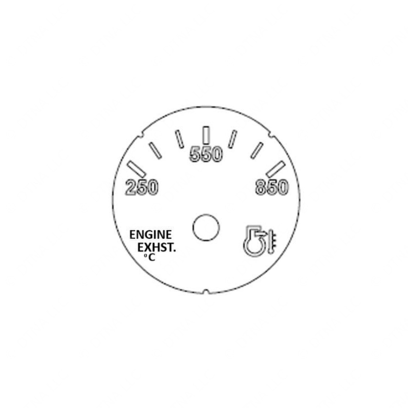 A22-71503-000 GAUGE-PYROMETER,DEG C,BLACK
