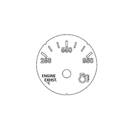 A22-71503-002 GAUGE-PYROMETER,DEG C,BRIGHT