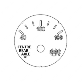 A22-71543-002 GAUGE-CENTER-REAR AXLE TEMP,DEG C