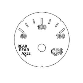 A22-71544-000 GAUGE-REAR REAR AXLE TEMP, DEG C