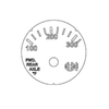 A22-71545-002 GAUGE-FW-RR AXLE TEMP,DEG F