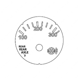 A22-71547-000 GAUGE-REAR-RR AXLE TEMP,DEG F