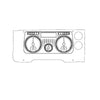 A22-72307-020 CLUSTER-ASSY,ICU4ME,NAFTA,BLK,