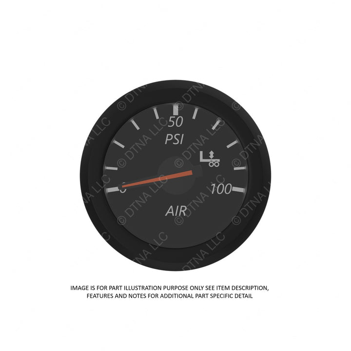 A22-72357-203 GAUGE-TRLR SUSP,ICUC,BLK,ENG