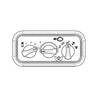A22-73379-005 CONTROL-HVAC PNL,RTRY,HTR/AC,