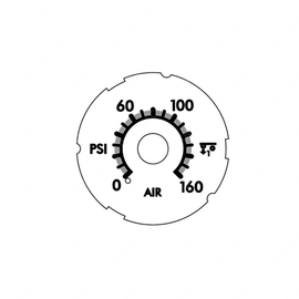 A22-73648-105 GAUGE-LIFT AXLE 1,ICU4ME