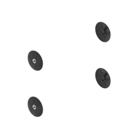 A22-74255-062 KIT-WHL CVR,DUAL,SHORT,BLACK