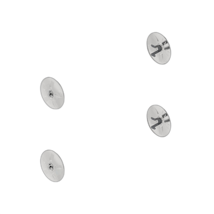 A22-74255-064 KIT-WHL CVR,DUAL,SHORT,GRAY
