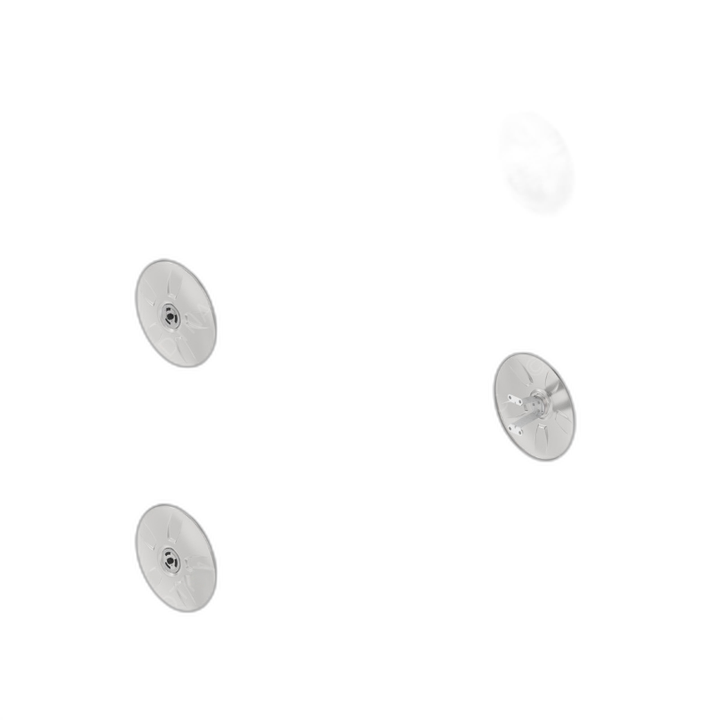 A22-74255-071 KIT-WHL CVR,DUAL,STANDARD,WHT