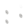 A22-74255-072 KIT-WHL CVR,DUAL,SHORT,WHT