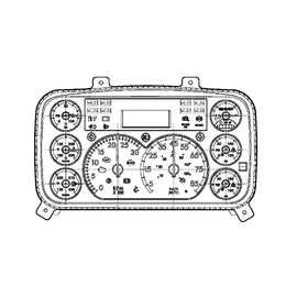 A22-76210-115 CLUSTER -ICU3S-M2 NAFTA DUAL AIR