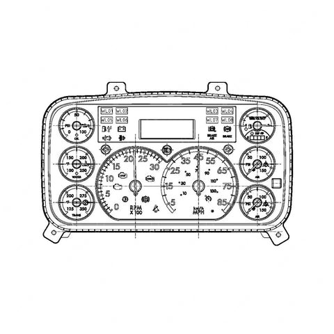 A22-76210-214 CLUSTER -ICU3S-M2 HB, NFTA, TRANS, DUAL