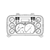 A22-77153-015 CLUSTER -ICU3, US, TRANS, HYD
