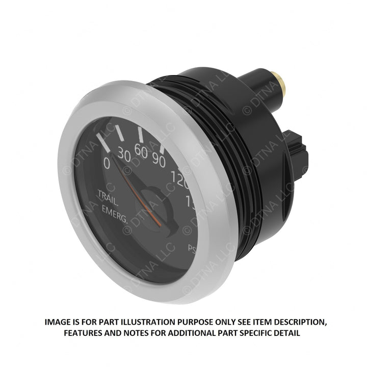 A22-78439-002 GAUGE-TRLR EMERG,SSTL,PSI