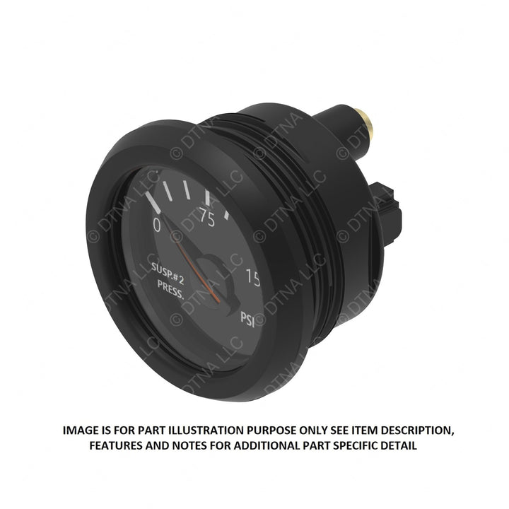 A22-78449-000 GAUGE-SUSP  2,BLACK,PSI