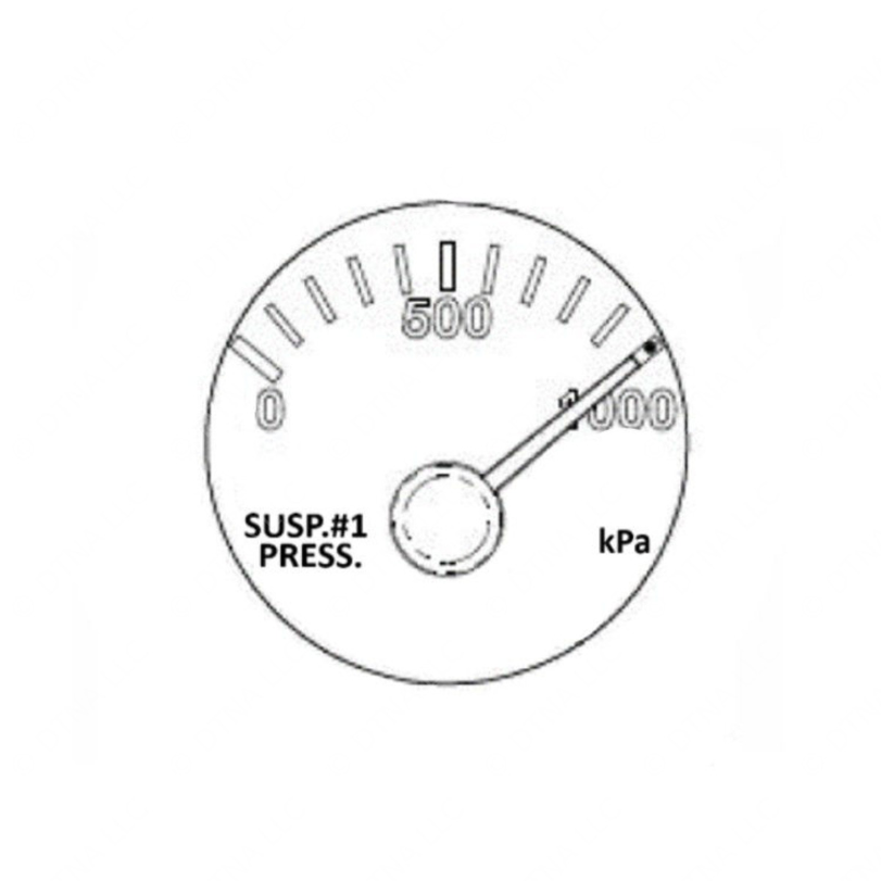 A22-78468-000 GAUGE,SUSP PRES1,BLK,KPA,ELE