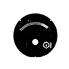 A22-78475-001 GAUGE-TRANS OIL TEMP,GOLD