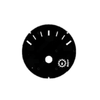 A22-78477-000 GAUGE-TRANS OIL TEMP,DEG C,BLK