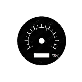 A22-78955-001 SPEEDOMETER,KPH/MPH,GOLD BEZEL