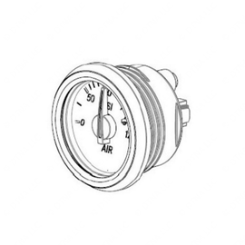 A22-78998-006 GAUGE-LIFT AXLE 4,ICUC,BLK,ENG