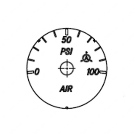 A22-79015-000 GAUGE-APPLICATION,ICUC,BLK,ENG