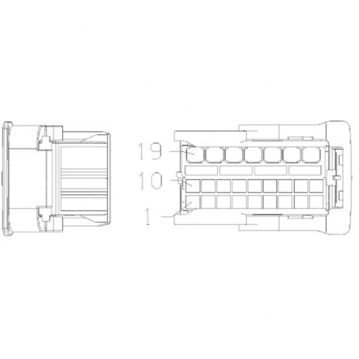 A23-13361-018 PLUG-25CAV,MCP1.5K,23-BK