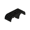 A23-13823-001 TERMINAL-SPLICE,SINGLE WALL, BLACK