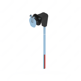 A66-01255-012 RECEPTACLE-1 POLE,90 AMP,CABLE,12"