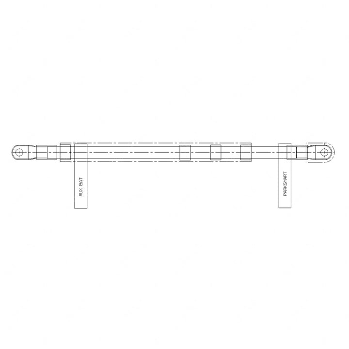 A66-04625-116 CABLE-NEG,2/0,3/8X3/8,116"