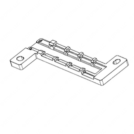 A66-04649-028 BUSBAR & CABLE ASSY-MOLDED,M8,2/0CBL BLK