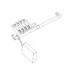 A66-04770-001 JUMPER-2BAT,MEGA FUSE HDR, 2X125A/1X150A