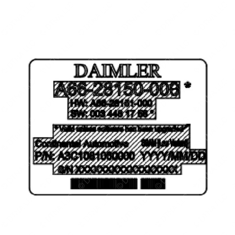 A66-10744-004 SSAM -12V,R2001 CONFG