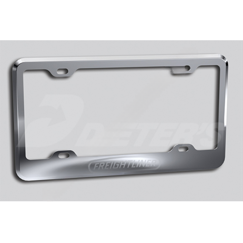 ABP FL603 LICENSE PLATE BEZEL EACH W/FREIGHTLINER