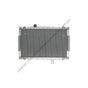 ABP N20 2001 2511 ALUMINUM INDUSTRIAL RADIATOR