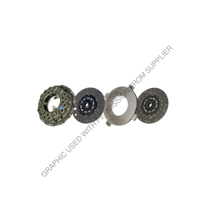 ABP N25 1067 144 CLUTCH, 14" X 1-3/4" SS, 2800/550 FT LB