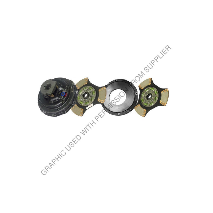 ABP N25 107342 22 CLUTCH, 14" X 2" SS, 2500 / 950 FT LB