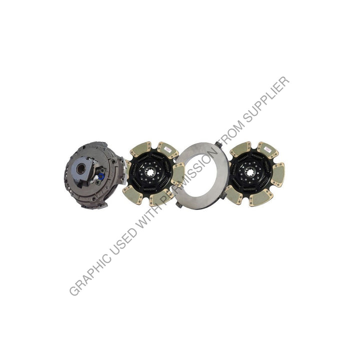 ABP N25 208925 20 CLUTCH,15-1/2" X 2" EE, 4000/2050 FT LB