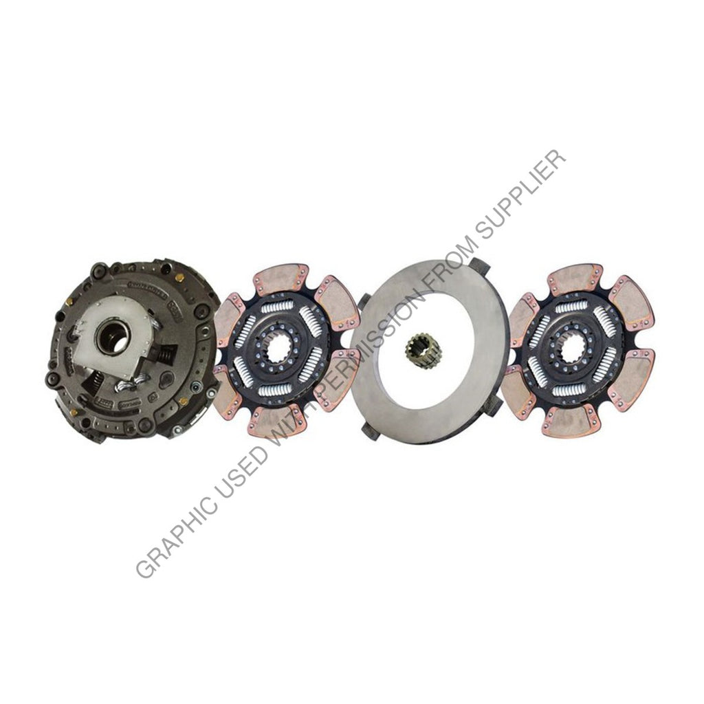 ABP N25 209701 25CBW CLUTCH,15.5X2 SA,4000/2050FTLBW/CB