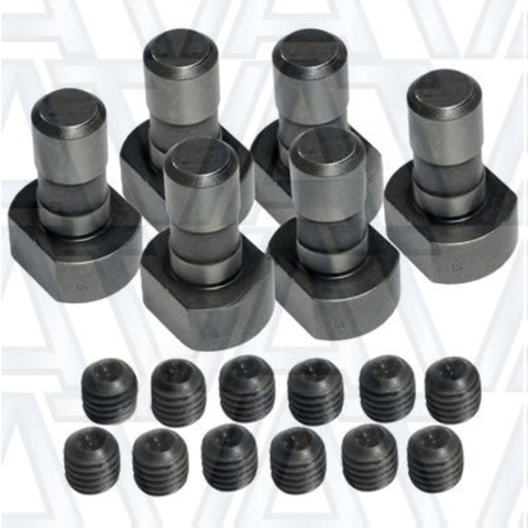 ABP N25 274C6 6 6 DRIVE LUGS AND 12 ALLEN HEAD SCREWS