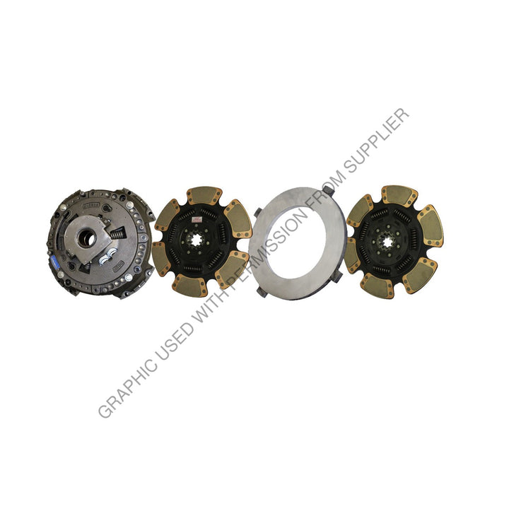 ABP N25 309701 30 15-1/2" X 2" AUTOSET CLUTCH , TWO-PLATE,