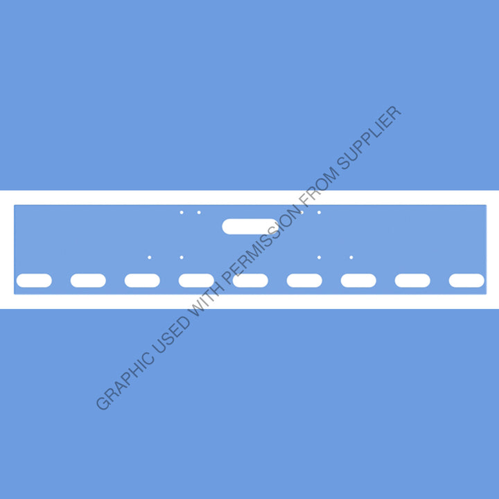 ABP N31 0CB001011009 BUMPER FL CLASSIC 84-99,TOW,18"BOX,9OVAL