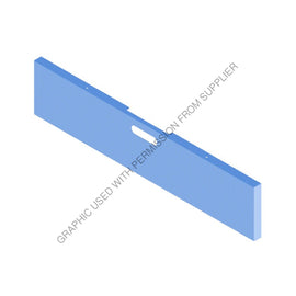 ABP N31 0CQXX1X51UST BUMPER FL CLSC 00-02, BOLTLES,TOW,20"