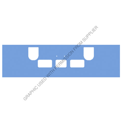 ABP N31 0GL221016L01 BUMPER MACK CH 1994-2004,FOGS,16INCH
